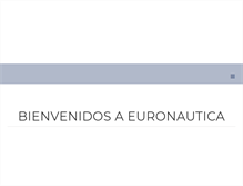 Tablet Screenshot of euronautica.com